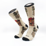 Medias Llamas Cool - Beige - Imagen 2