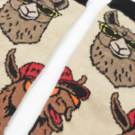 Medias Llamas Cool - Beige - Imagen 4